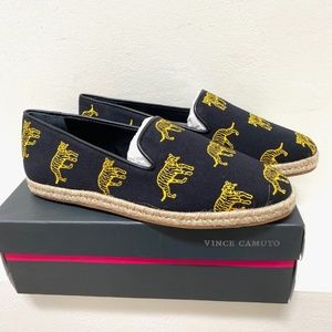 NWOT Vince Camuto Emmoira Tigers Espadrille Flat Size 9M